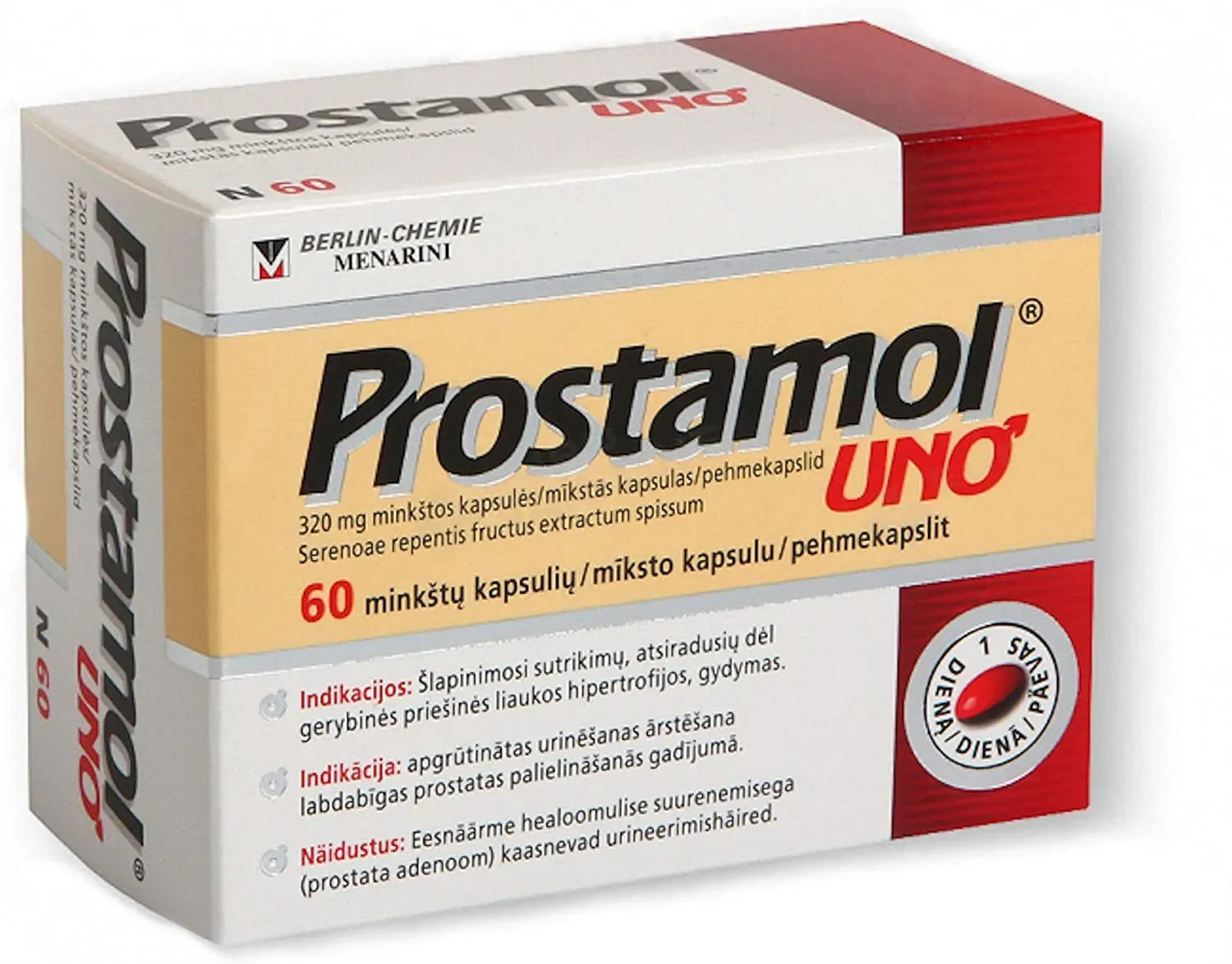 Prostamid : sastav samo prirodni sastojci.